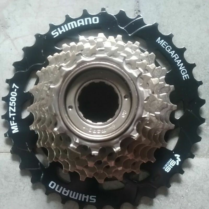 Sprocket drat shimano 7 speed megarange