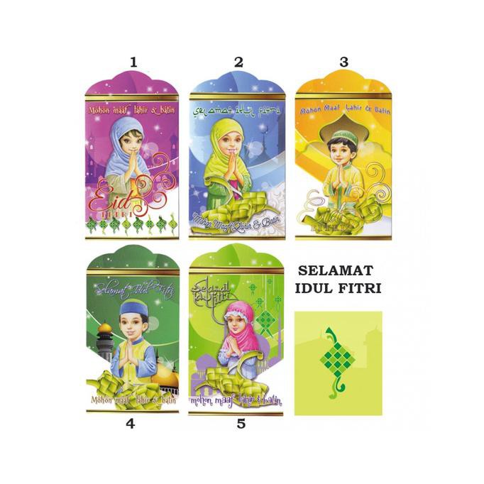 

Ready Stock Amplop Idul Fitri Murah / Angpao Lebaran Santun Isi 8 Pcs Medium