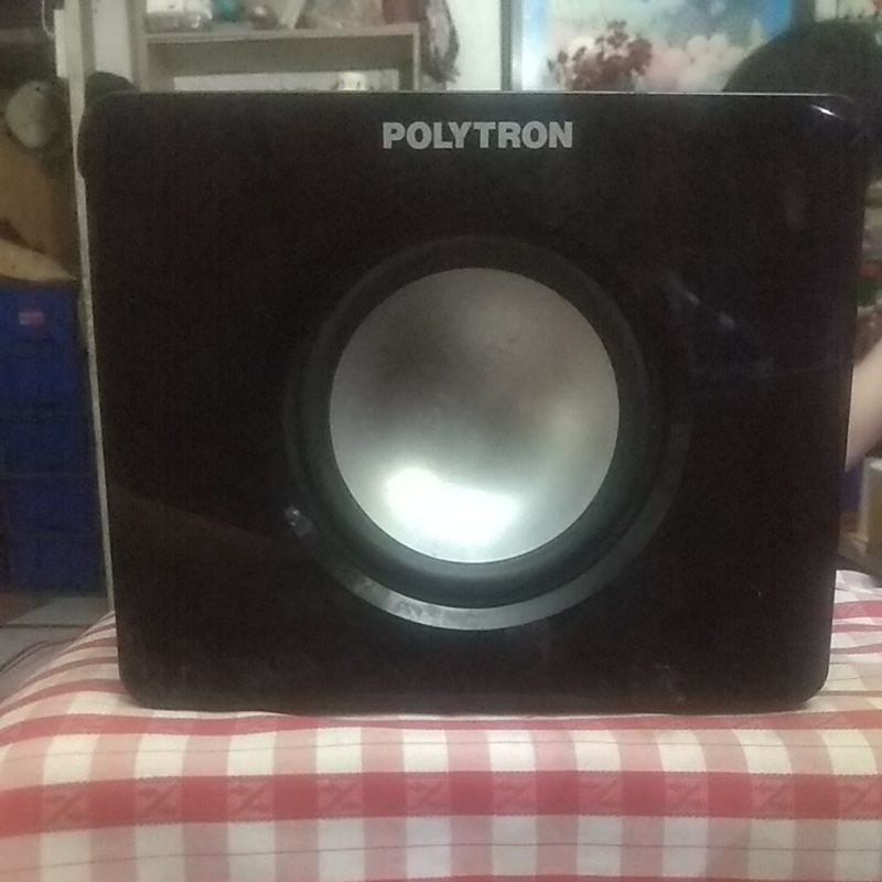 Jual Speaker Subwoofer Aktif Polytron 4inch Shopee Indonesia