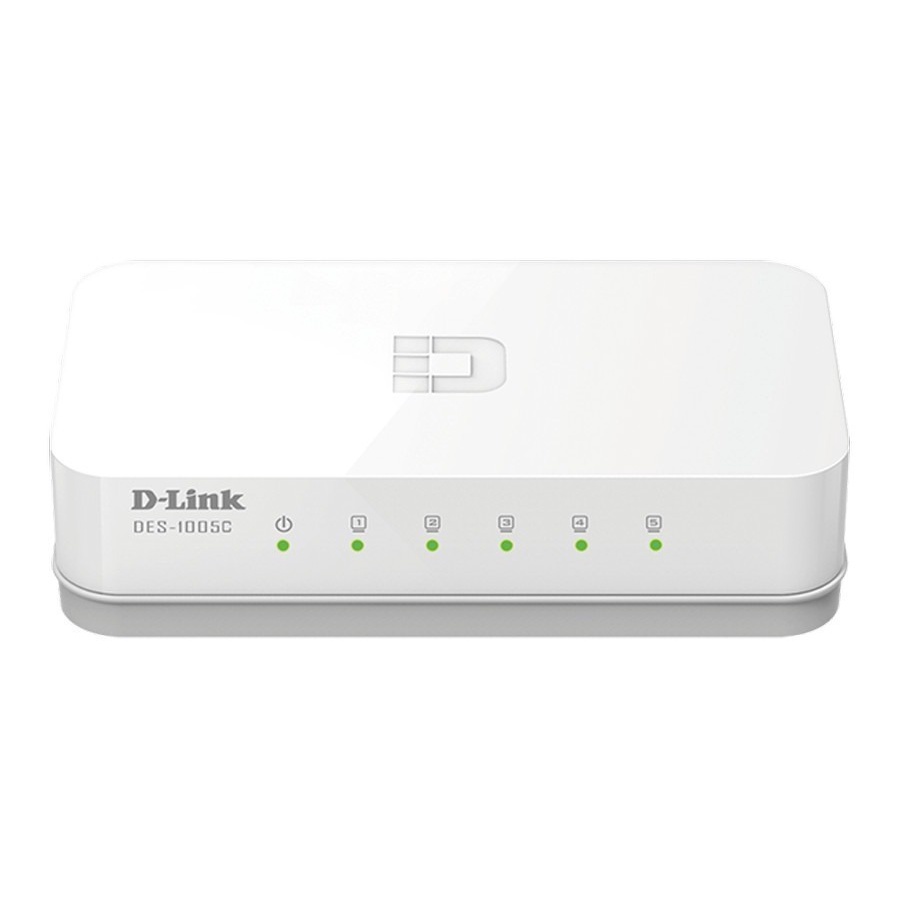 Switch D-Link DES-1005C 5Port 10 per 100Mbps Unmanaged DES 1005C ...