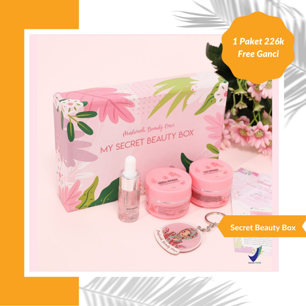Secret Box Sakura || Cream Wajah Sakura