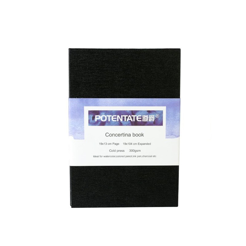 

Potentate Watercolor Concertina Book