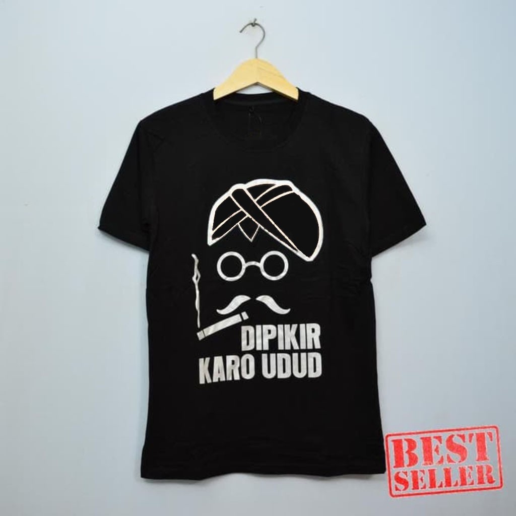 UDUD / Kaos Pria / rokok sebats / santai santuy / baju cowok / atasan laki / murah keren / ngopi