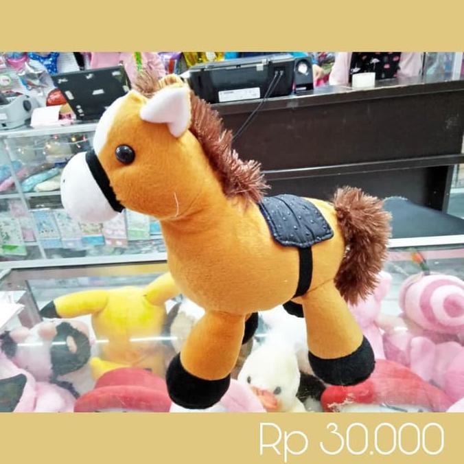 Boneka Kuda Coklat/ Boneka Horse/ Kado Ulang Tahun Boneka Kuda