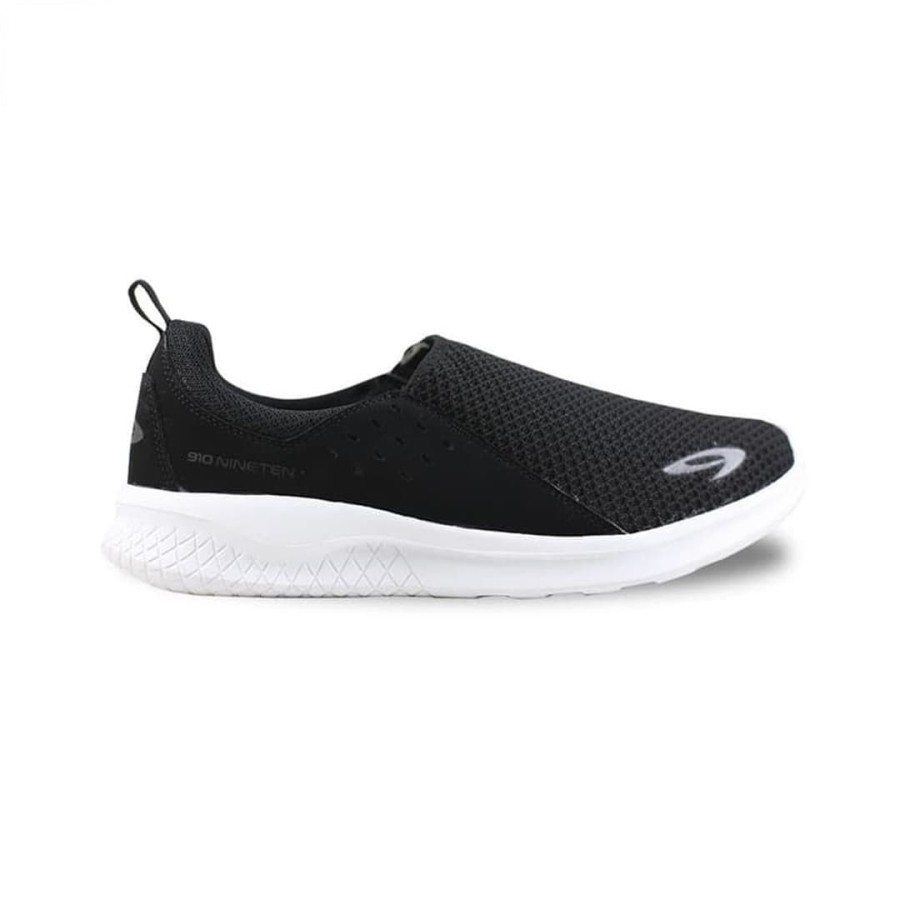 Sepatu Running/Lari Original 910 Nineten Jiro 1.5 - Black/White A1010210602