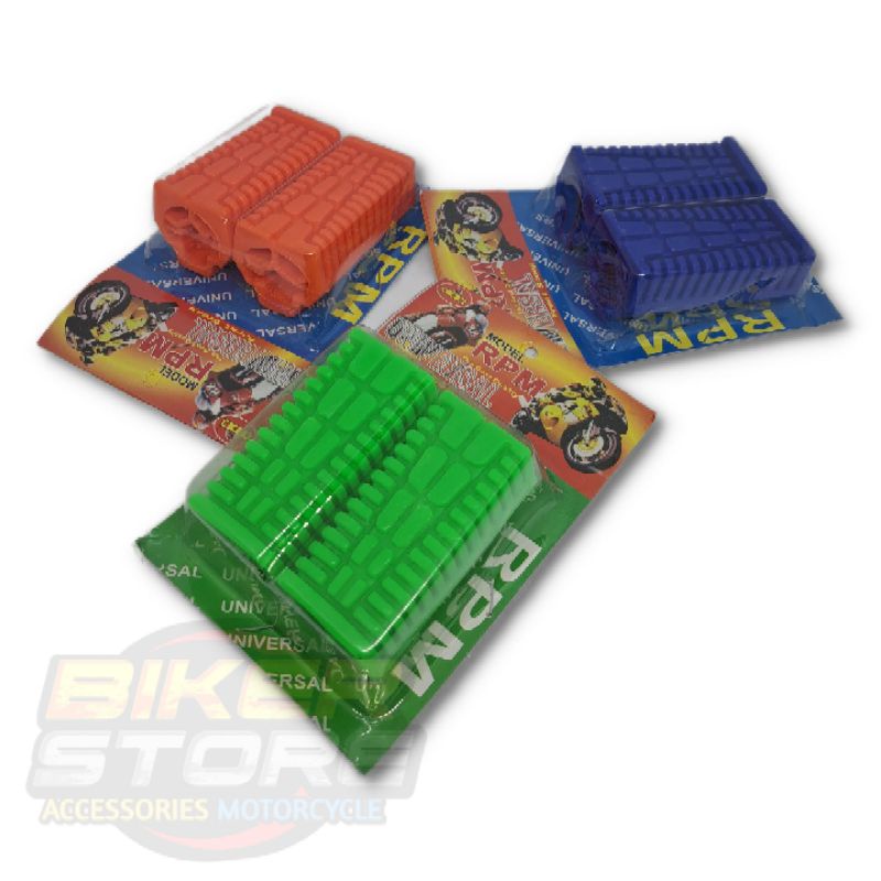 FOOTSTEP DEPAN WARNA FOOTSTEP KARET WARNA FOOTSTEP KARET UNIVERSAL SEMUA MOTOR