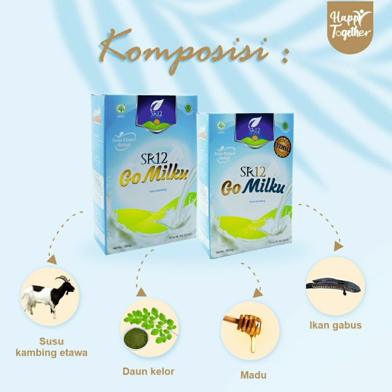 

SUSU KAMBING GO MILKU SR12