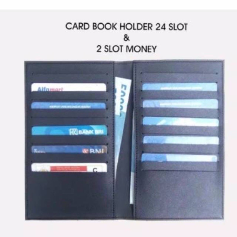 Card Holder Book 24 Slot