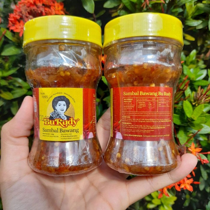 

- BARU sambal bawang bu rudy surabaya