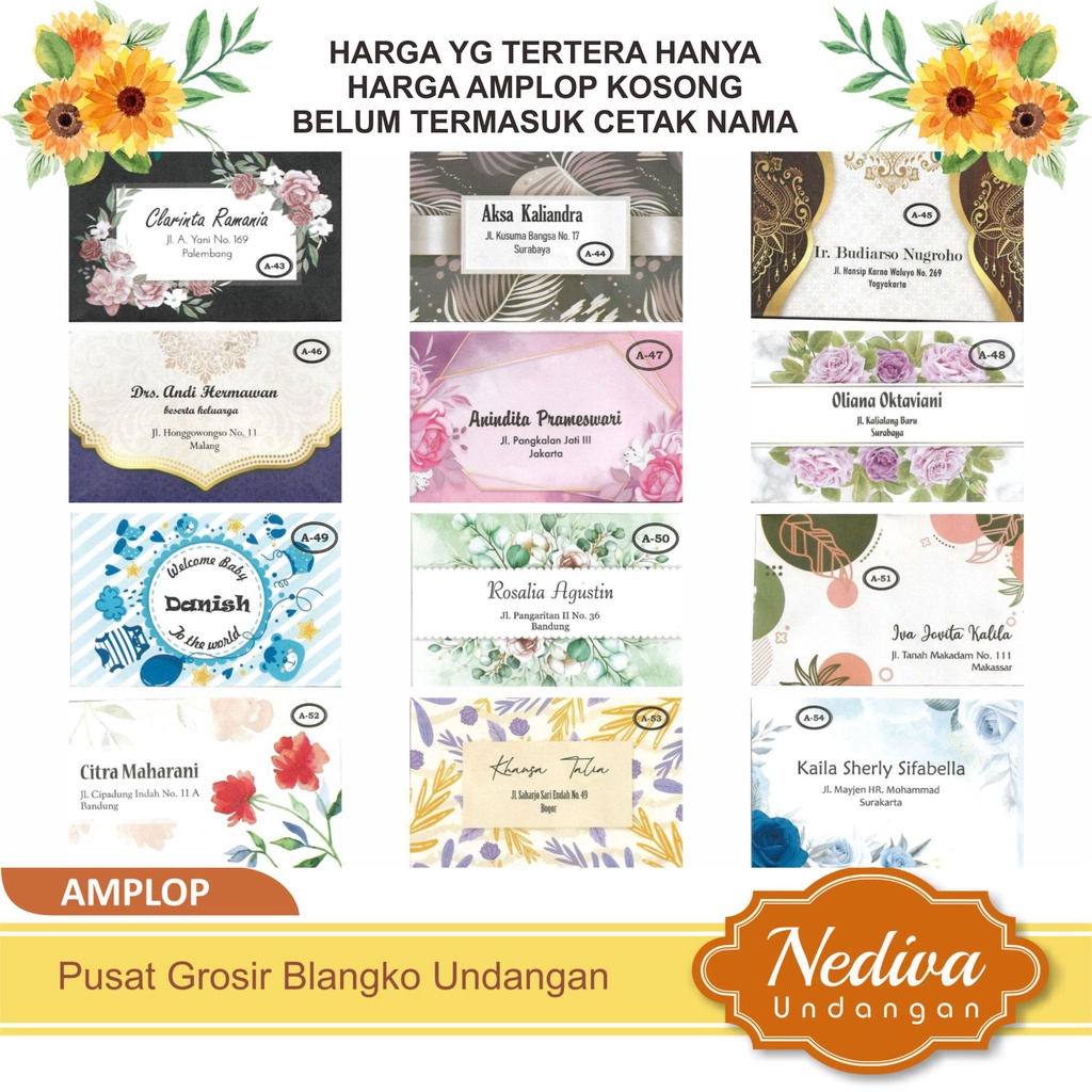 

Amplop Sumbangan Falah 1 pack isi 50 pcs Harga Murah