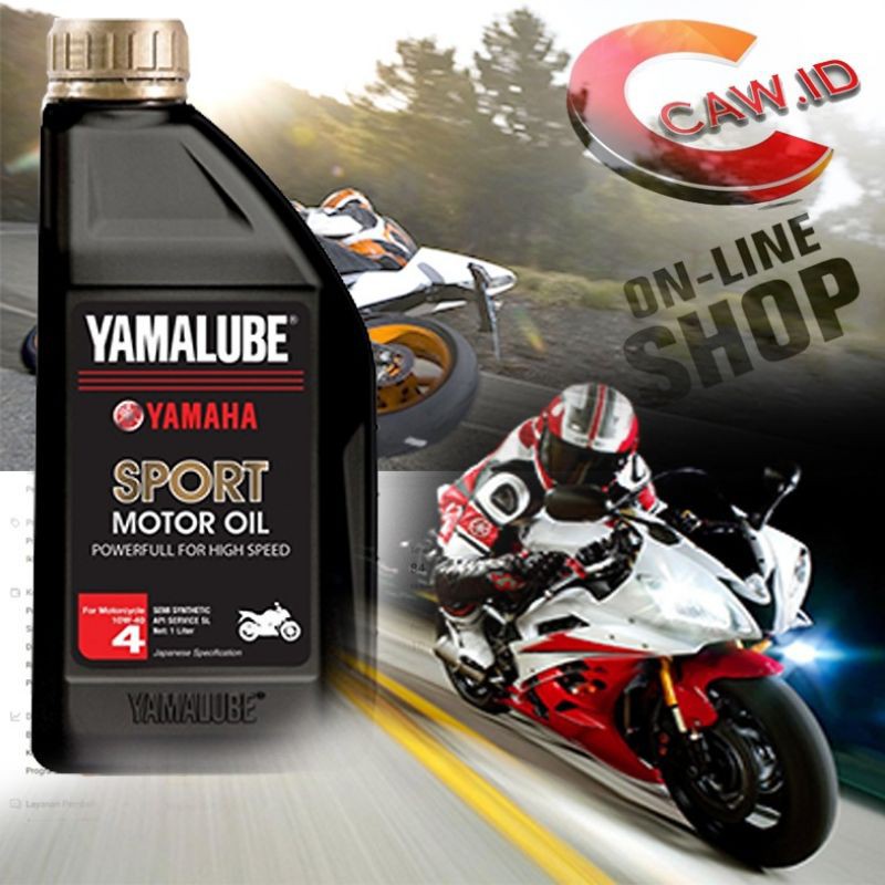 (GRATIS Buble Warp) Oli Yamalube Sport 1L