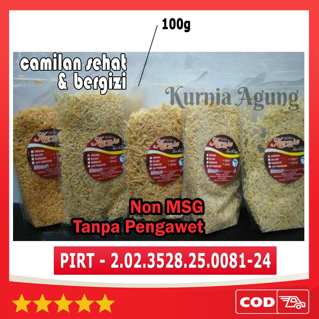 

Anak Teri Crispy Netto 100 gram | Teri Krispi Kurnia