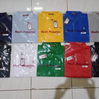  KAOS KERAH HUSH PUPPIES  ORIGINAL POLO SHIRT HUSH  PUPPIES  