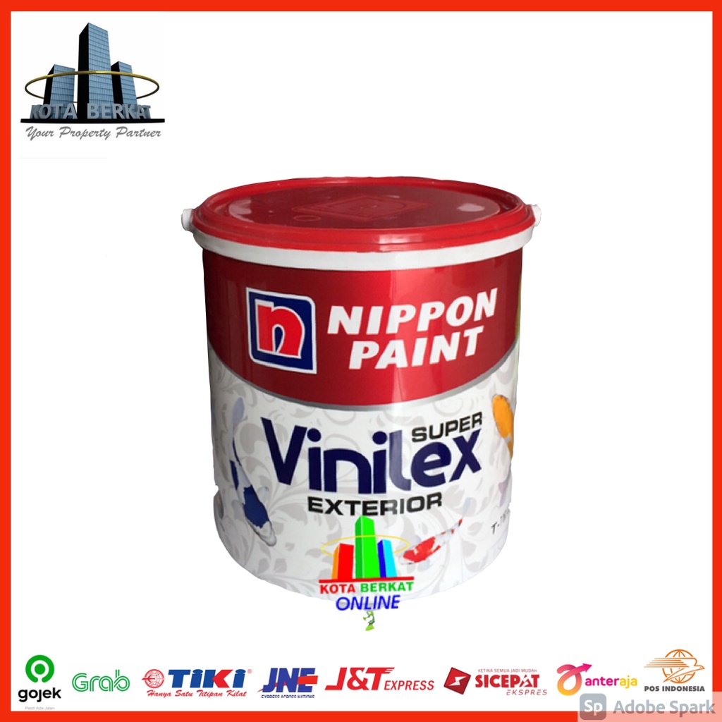 Jual NIPPON SUPER VINILEX EXTERIOR/ CAT TEMBOK EXTERIOR 5KG | Shopee ...