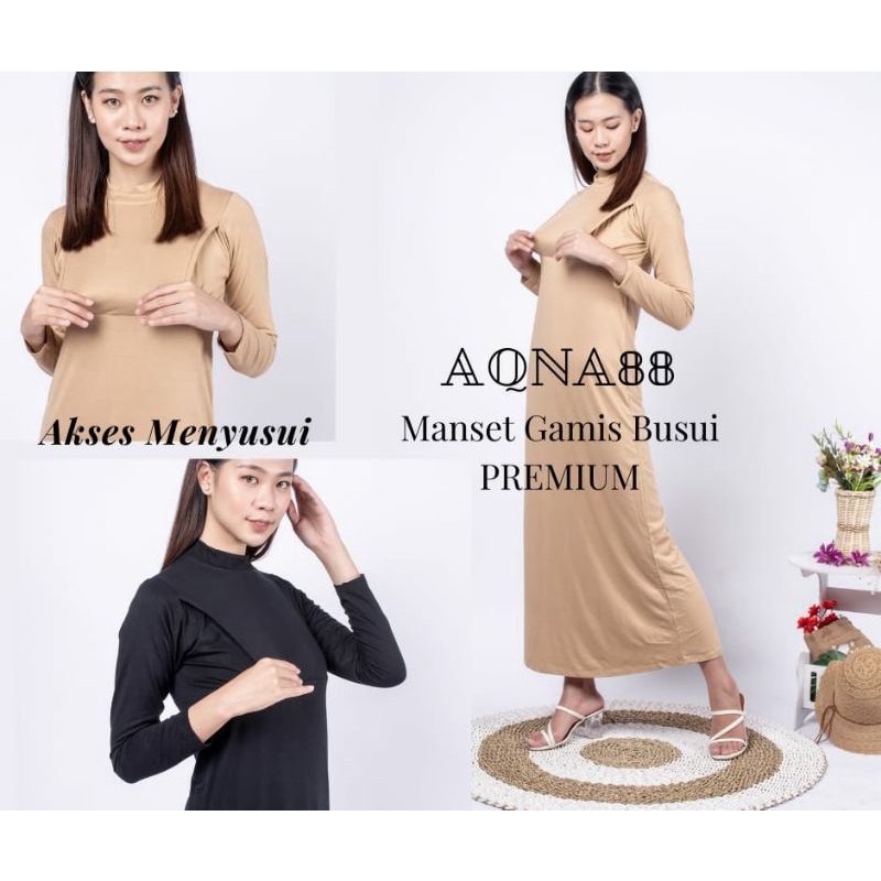 Gamis Busui Terbaru | Baju Gamis Busui | Gamis Menyusui