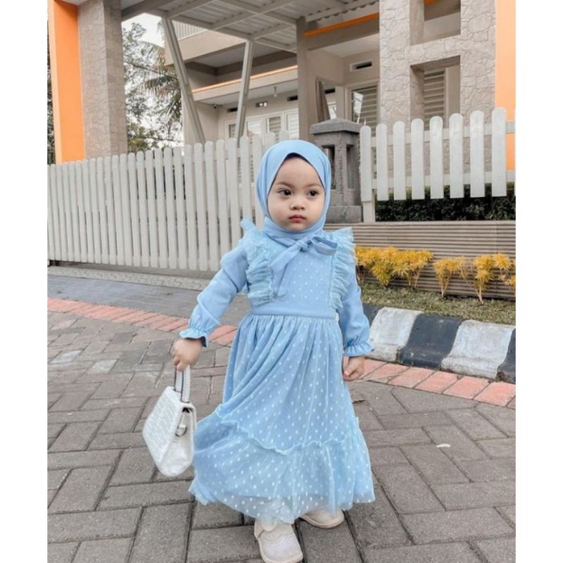 Gamis anak brukat