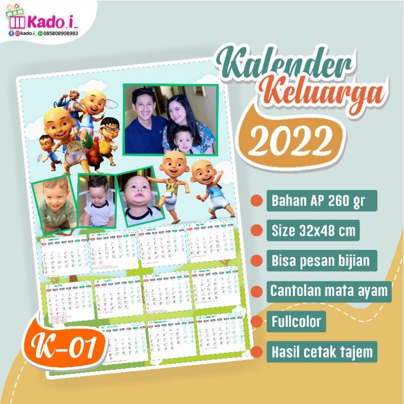 

kalender dinding custom | Bijian | kalender murah | 12 bulan