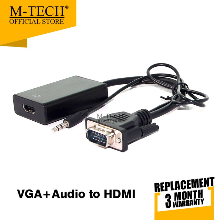 Converter Kabel VGA + Audio to HDMI