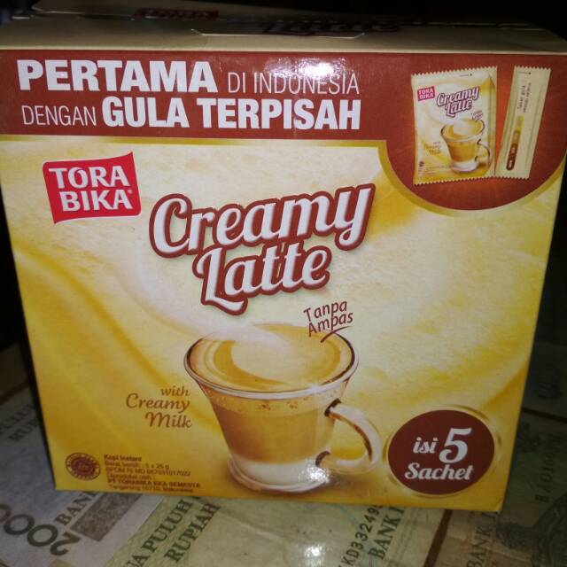 

Tora bika creamy latte