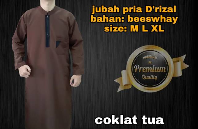 Jubah koko pria/muslim real pic