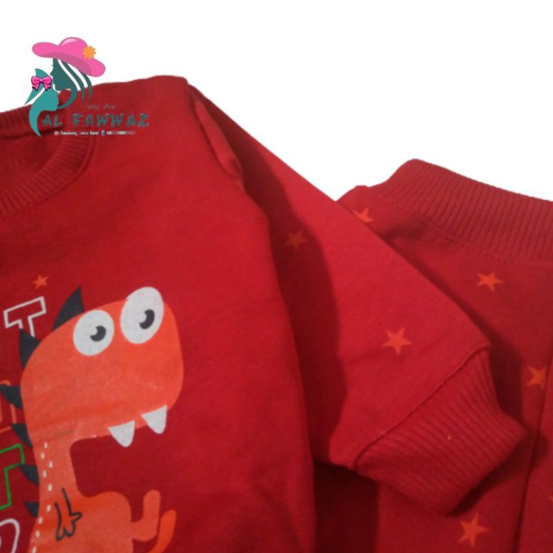 Setelan sweater bayi star