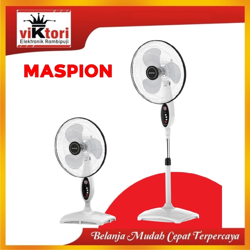 KIPAS ANGIN MASPION EX-167S / STAND FAN / KIPAS ANGIN BERDIRI / KIPAS KAKI KOTAK / KIPAS ANGIN 2IN1