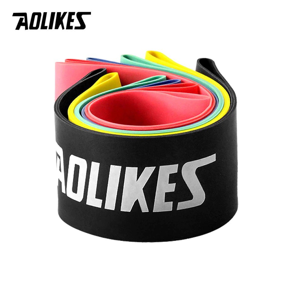 AOLIKES 3601 6in1 Set Resistance Band - Power Band for Gym Stretching Yoga