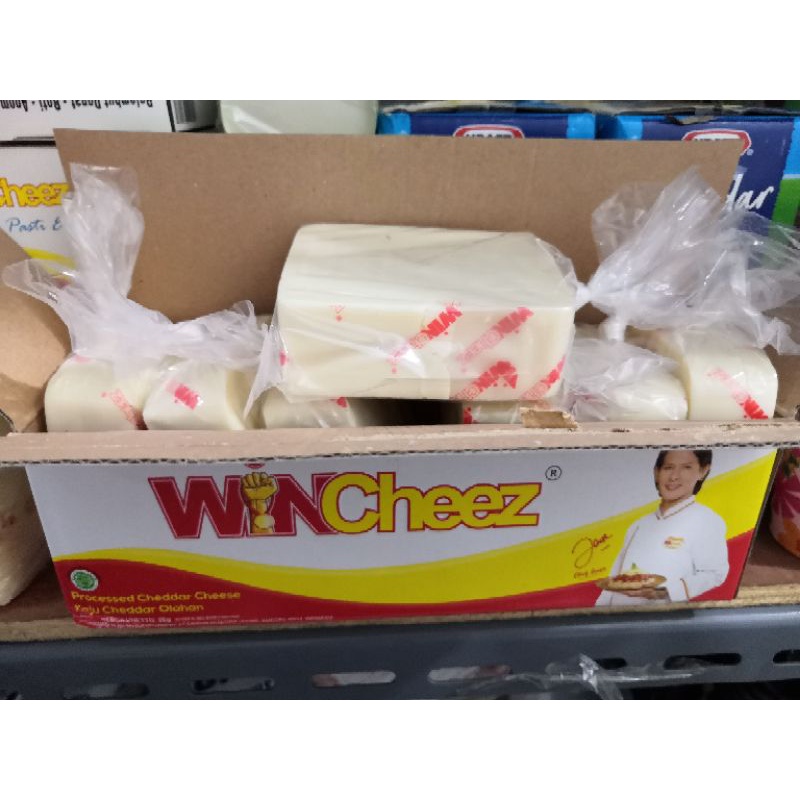 

Wincheez keju cheddar potongan- +250gr