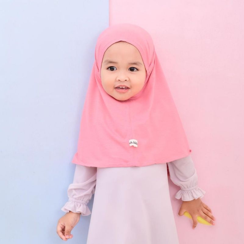 Jilbab Anak Aisyah Bergo Maryam Bayi 0-3th Jersey / Jilbab Instan Anak Jersey Super Premium