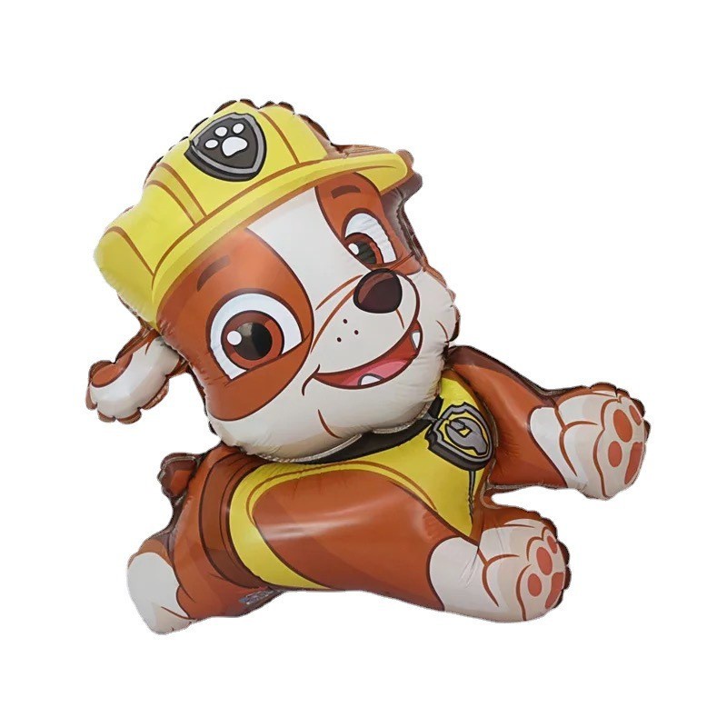 &lt; Tersedia &gt; 1 Pcs Kartun Paw Patrol Balon Mainan Chase Marshall Skye Puing Lateks Aluminium Balon Ulang Tahun Baby Shower Perlengkapan Pesta