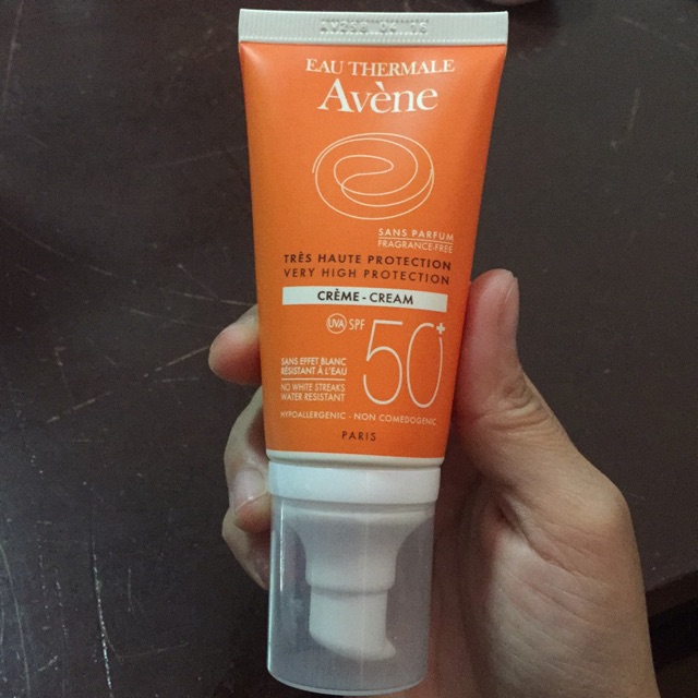AVENE Sunblock SPF50 Cream Preloved