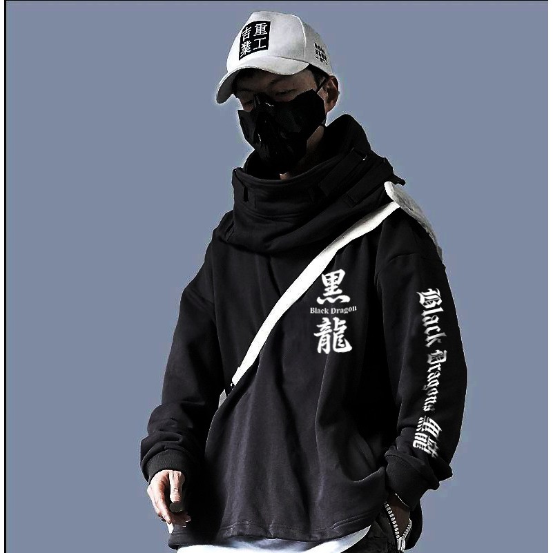 Unsettled Hoodie Black Dragon Anime Manga Tokyo Revengers Premium Unisex