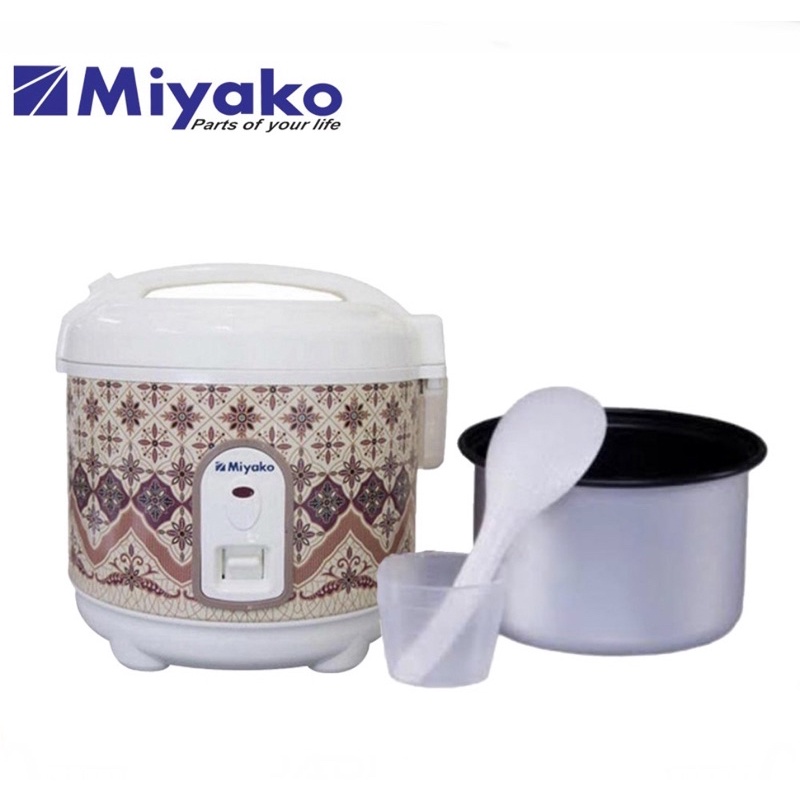 [ Miyako ] Rice Cooker Mini / Magic Com Miyako PSG 607 - 0.6 Liter - COOK ONLY