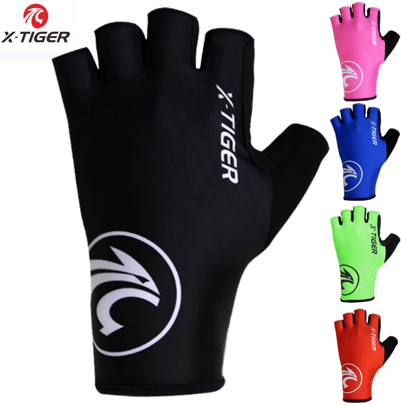 

X-tiger Sarung tangan bersepeda setengah jari non - Slip
