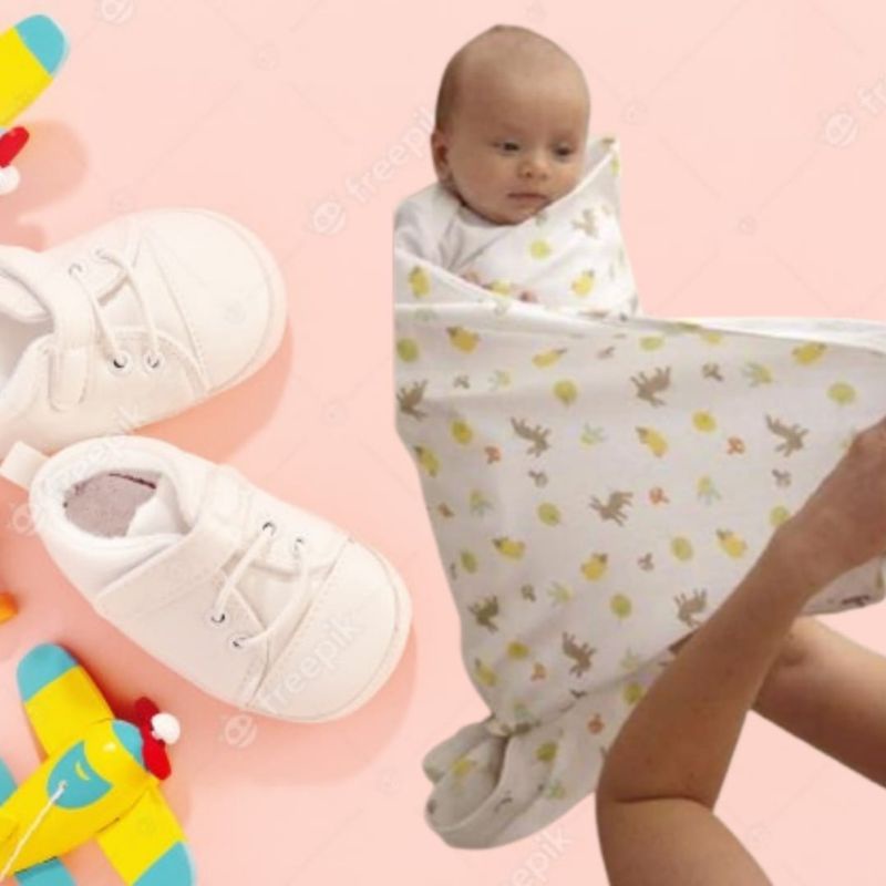 Bedong Bayi / Kain Bedong / Bedong bayi katun halus