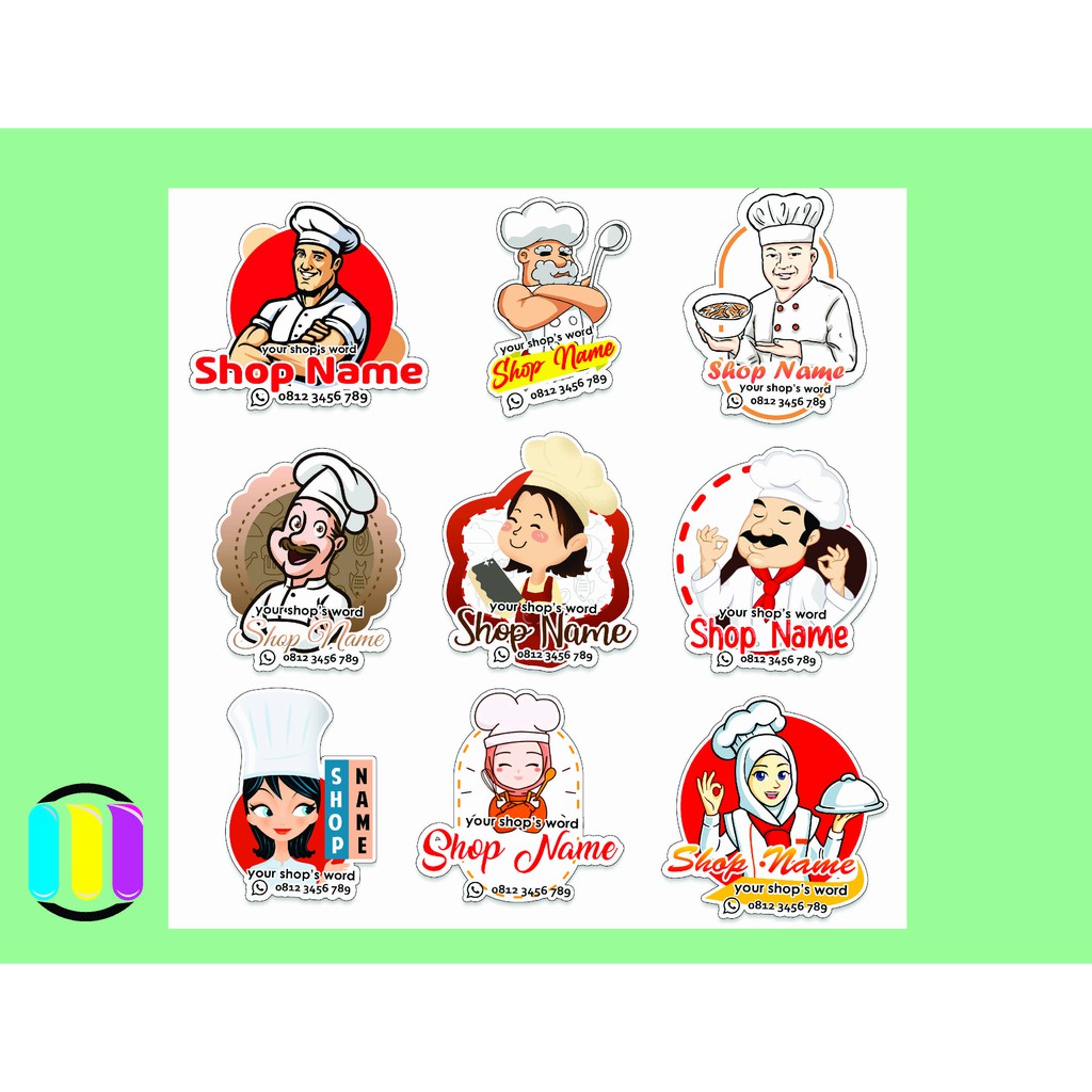 

STICKER LABEL PRODUK CHROMO MURAH UKURAN A3+ DAN CUTTING STICKER