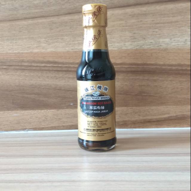 

PEARL RIVER BRIDGE MUSHROOM SOY SAUCE 150 ML (halal)