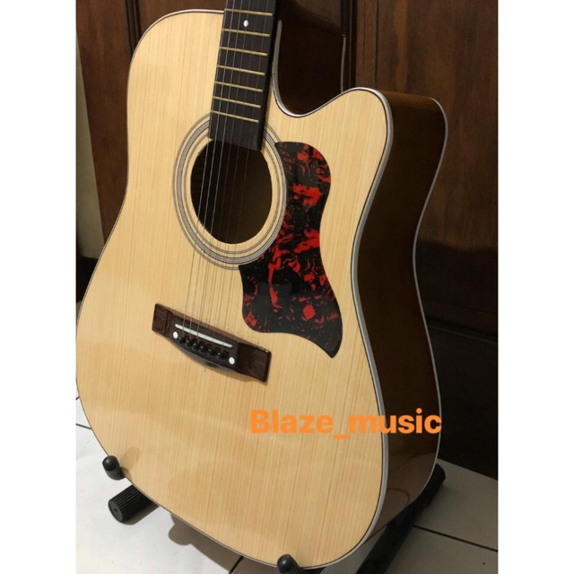 Gitar akustik YMH F1000 Jumbo paket lengkap