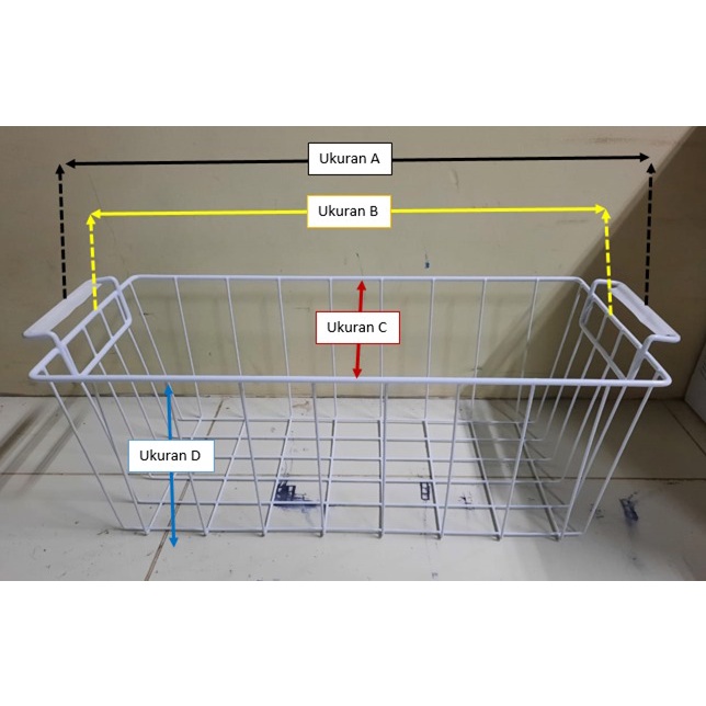 Rak Keranjang Chest Freezer RSA CF-310