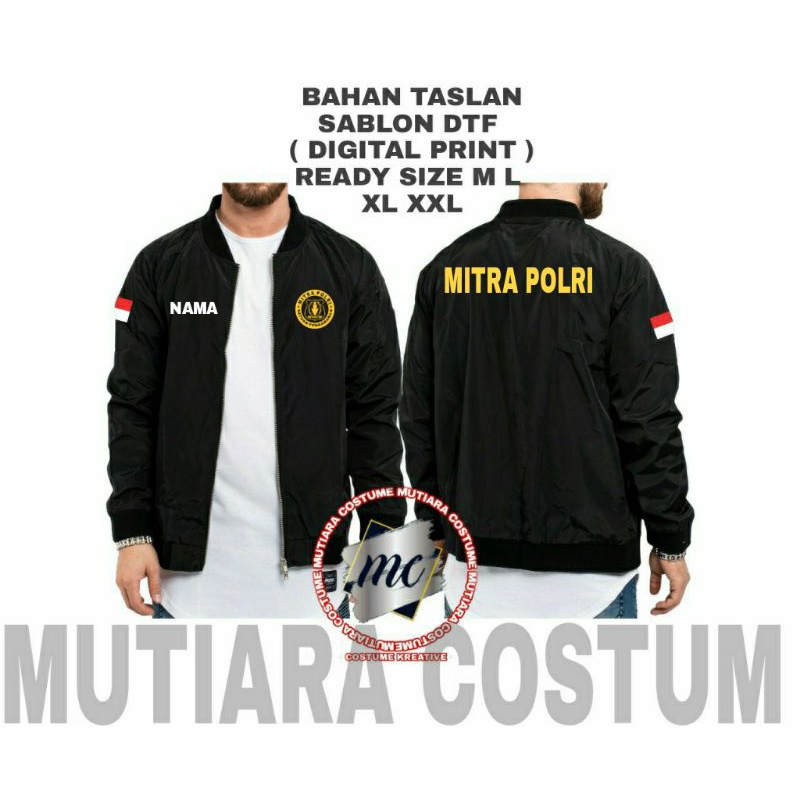 JAKET BOMBER MITRA POLRI