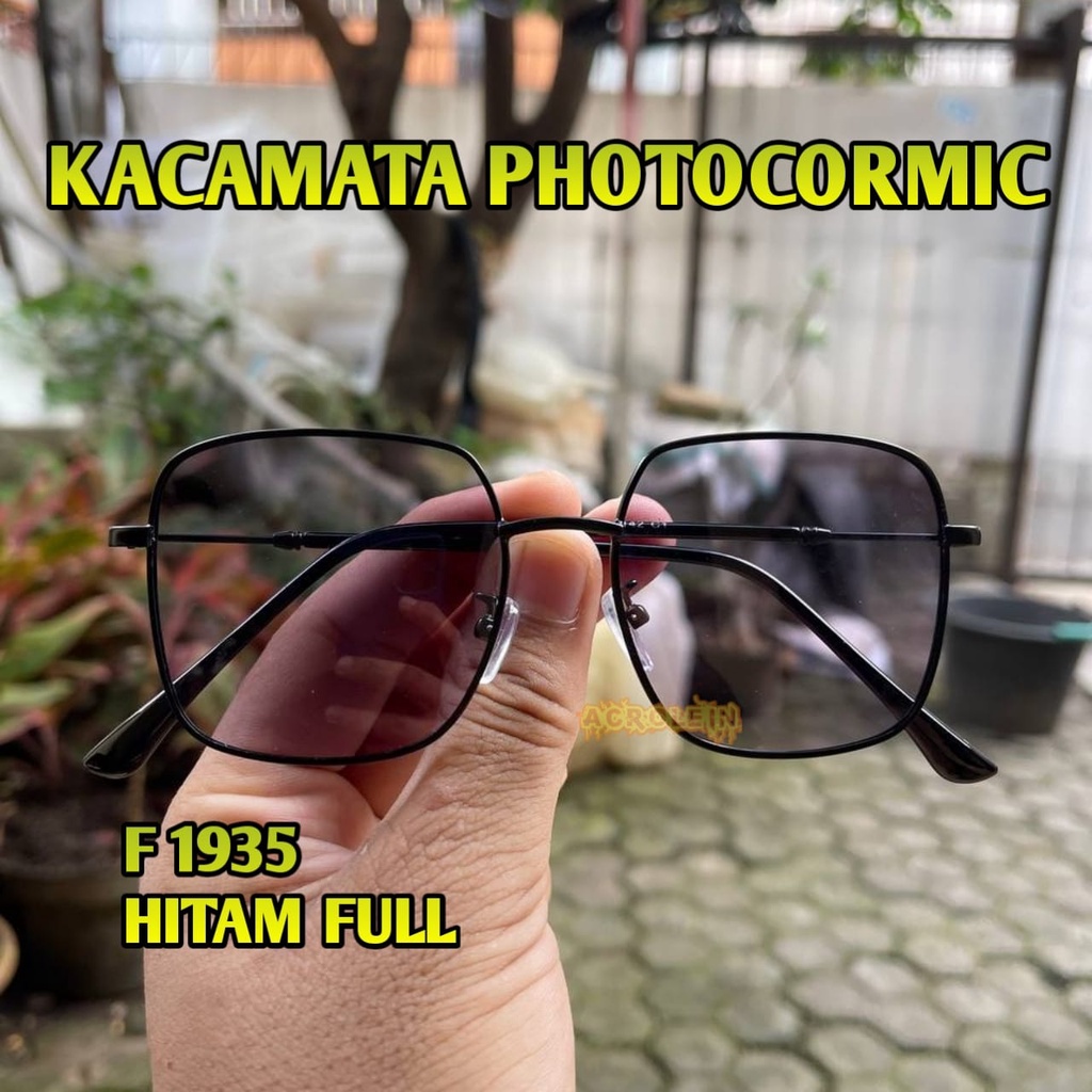 [TERMURAH] Kacamata Photocromic Korea / Anti Radiasi 2 In 1 Potokromik Photochromic Pria Wanita Fotocromic Potocromic