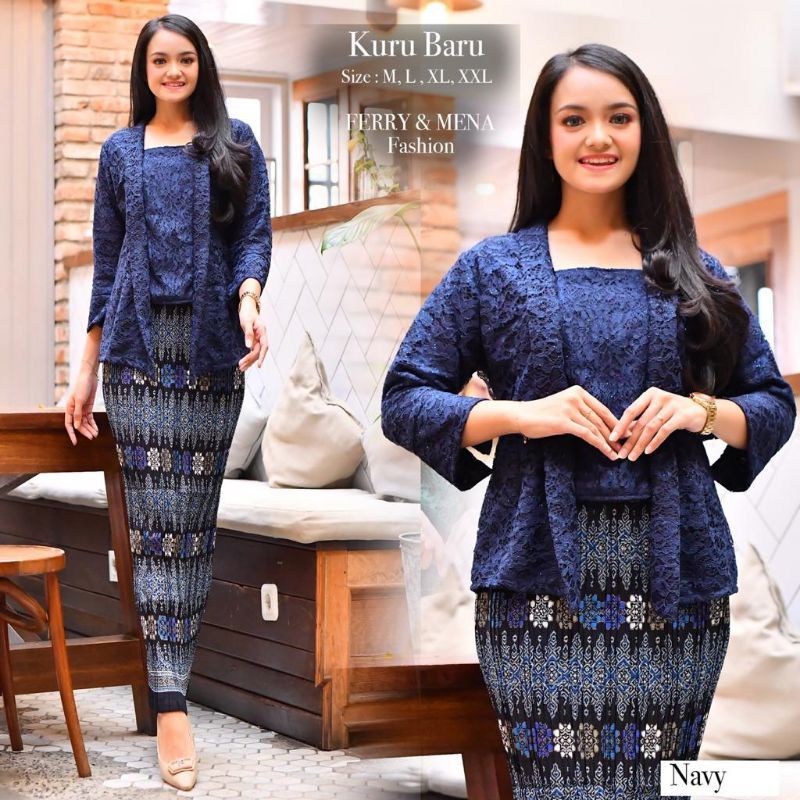 SET KEBAYA KUTU BARU KEBAYA PESTA KEBAYA WISUDA KEBAYA MODERN KEBAYA BROKAT