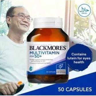 Blackmores Multivitamin 50+, 50 caps ---Terbaru---