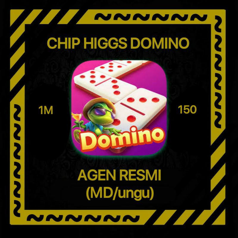 Jual Chip Higgs Domino agen resmi(ungu) Indonesia