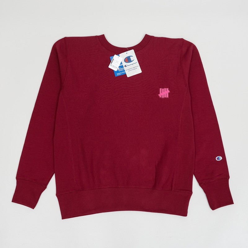 Crewneck Und x Chmp Reverse Weave Maroon