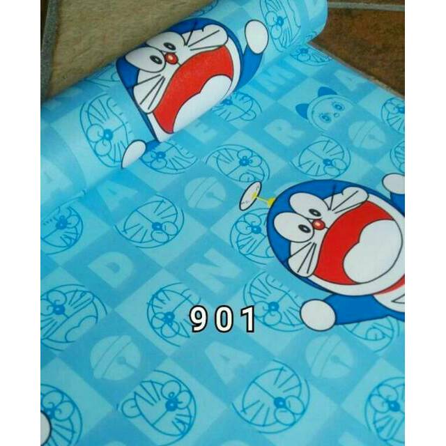 WALLPAPER STICKER DINDING MURAH DORAEMON