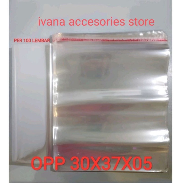 

Plastik Opp 30x37x05 (32 Mikron) Super King Premium Product Per 100 Lembar *
