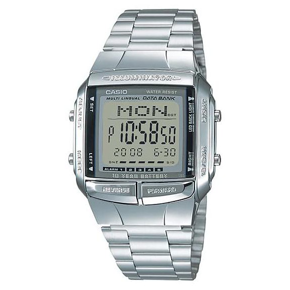 Diskon Jam Tangan Pria Wanita Digital Casio Original Databank Db-360-1 Terbaru