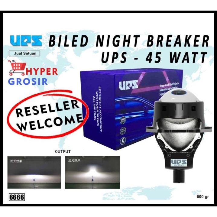 Projector Biled Night Breaker 3 Inchi Ups I Biled Projie I Lampu Utama