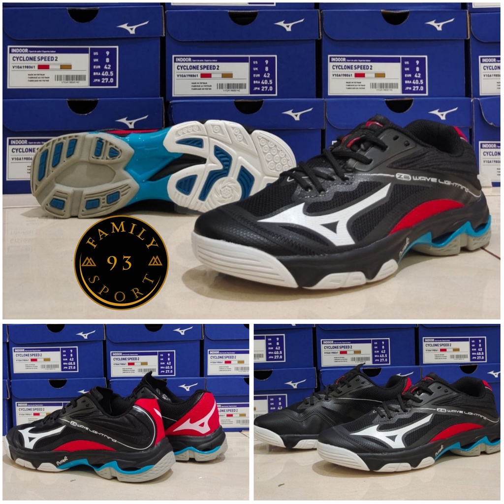 Sepatu voly Mizuno Wlz 6 Low Sepatu Bulutangkis/Lari/Tennis Terlaris / Sepatu voli ball / Sepatu Vol